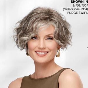 Paula Young Fudge Swirl Short Wavy Wig